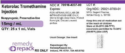 Mm1 (Ketorolac Tromethamine 15mg  mL 70518 4237 00)